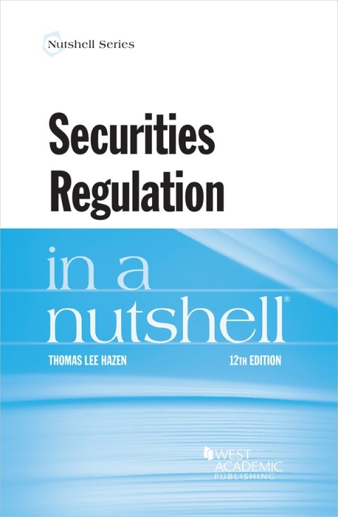Cover image for book Hazen's Securities Regulation in a Nutshell