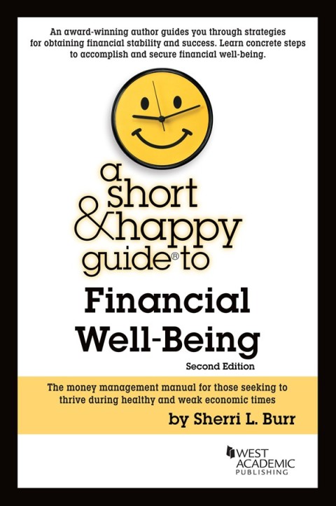 Cover image for book Burr's A Short & Happy Guide to Financial Well-Being