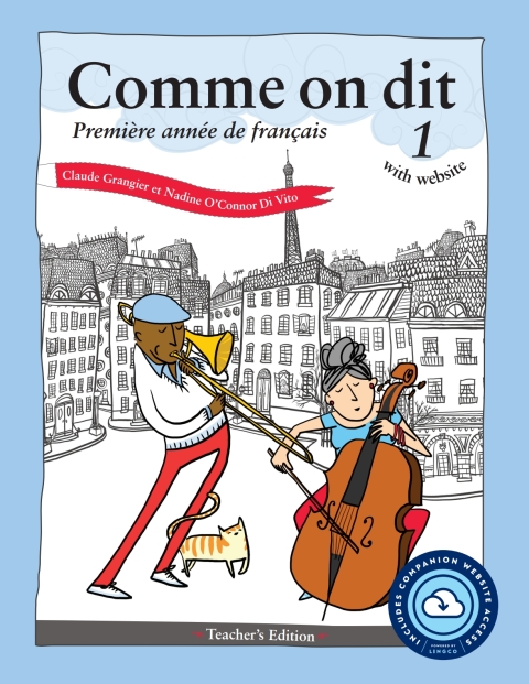 Cover image for book Comme on dit with Website