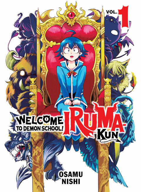 Cover image for book Welcome to Demon School! Iruma-kun 1