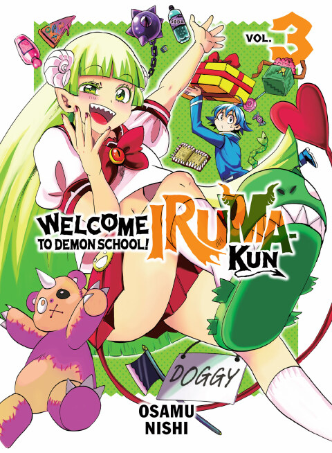 Cover image for book Welcome to Demon School! Iruma-kun 3