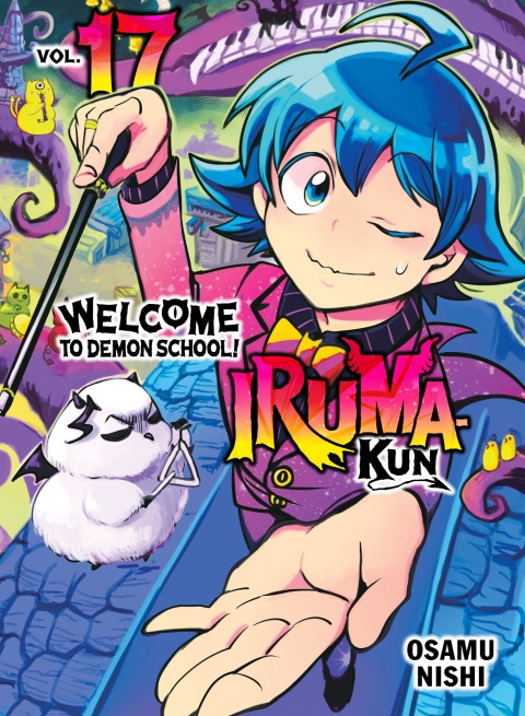 Cover image for book Welcome to Demon School! Iruma-kun 17