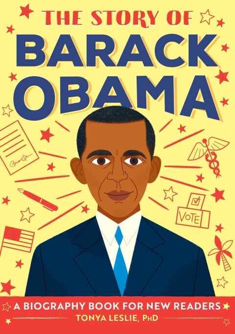 Cover image for book The Story of Barack Obama