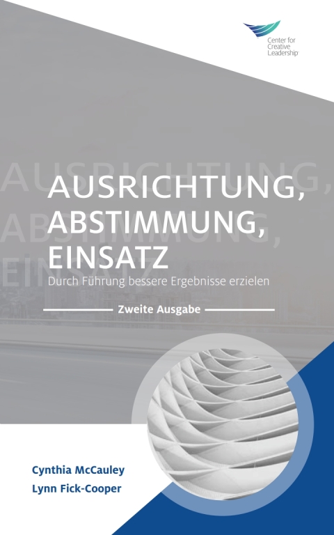 Cover image for book Direction, Alignment, Commitment: Achieving Better Results through Leadership, Second Edition (German)