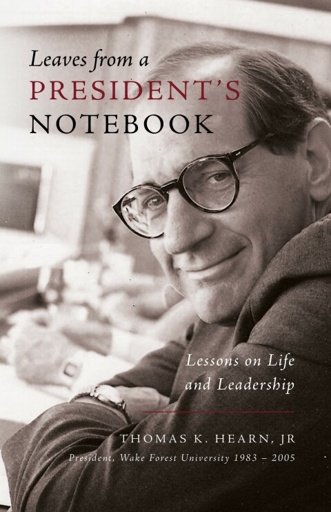 Cover image for book Leaves from a President's Notebook: Lessons on Life and Leadership