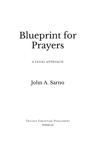 Blueprint for Prayer