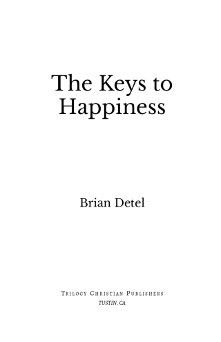 The Keys to Happiness