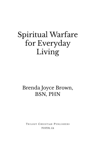 Spiritual Warfare for Everyday Living