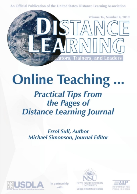 Cover image for book Distance Learning: Volume 16 #4
