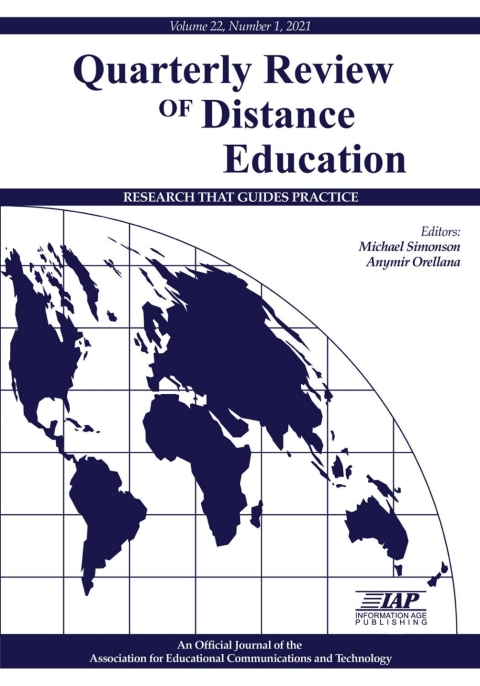Cover image for book Quarterly Review of Distance Education: Volume 22 #1