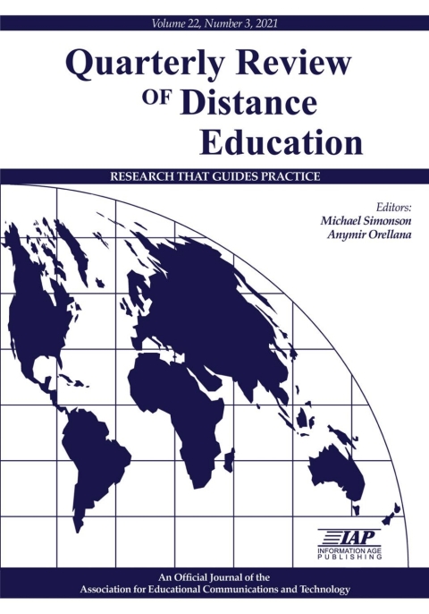 Cover image for book Quarterly Review of Distance Education: Volume 22 #3