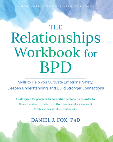 Cover image for book The Relationships Workbook for BPD