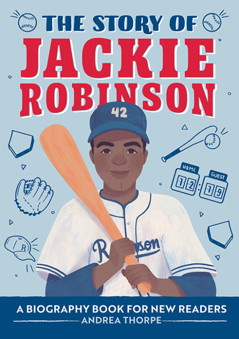 Cover image for book The Story of Jackie Robinson