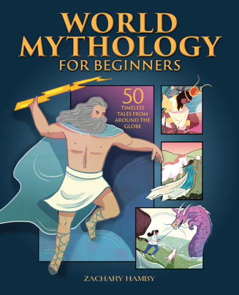 Cover image for book World Mythology for Beginners