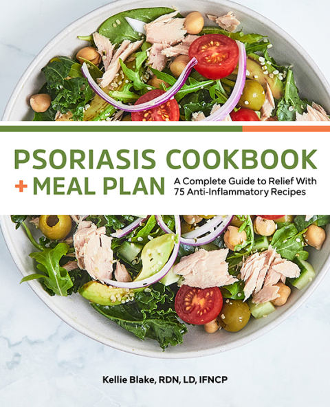 Cover image for book Psoriasis Cookbook + Meal Plan