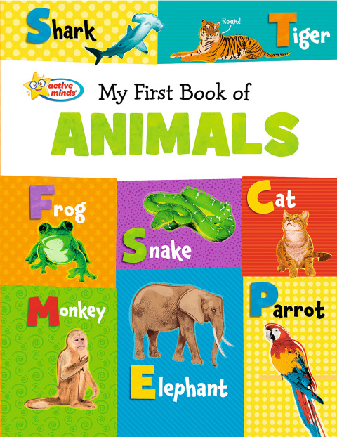 Cover image for book My First Book of Animals