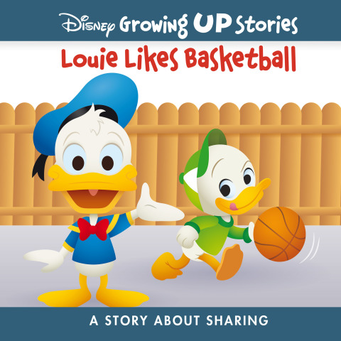 Cover image for book Disney Louie Likes Basketball: A Story About Sharing