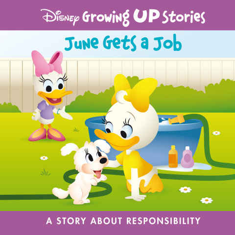Cover image for book Disney June Gets A Job: A Story About Responsibility
