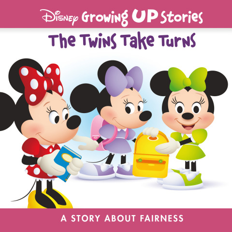 Cover image for book Disney The Twins Take Turns: A Story About Fairness