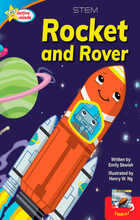 Cover image for book Rocket and Rover / All About Rockets