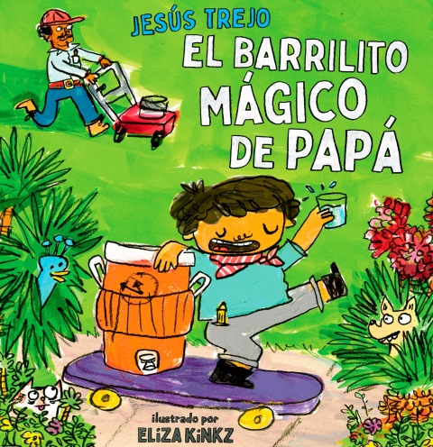 Cover image for book El Barrilito Mágico de Papá (Papá's Magical Water-Jug Clock)