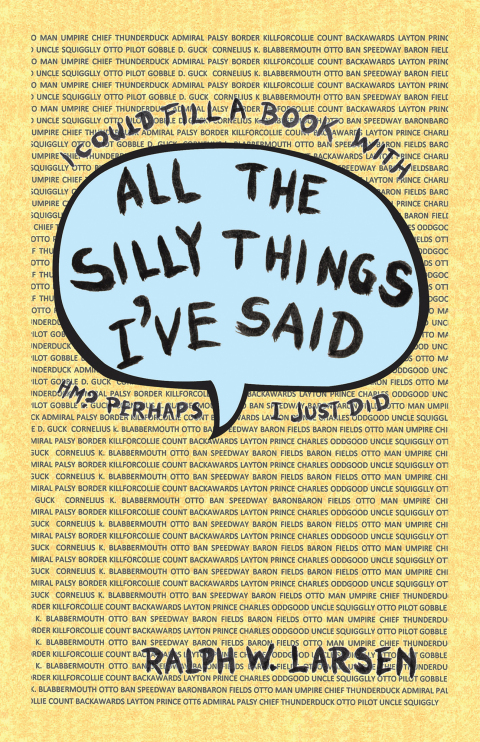 Cover image for book ALL THE SILLY THINGS I’VE SAID