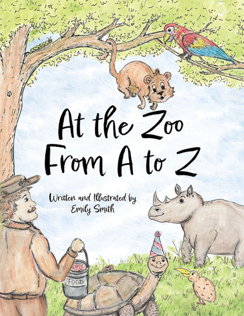 Cover image for book At the Zoo From A to Z