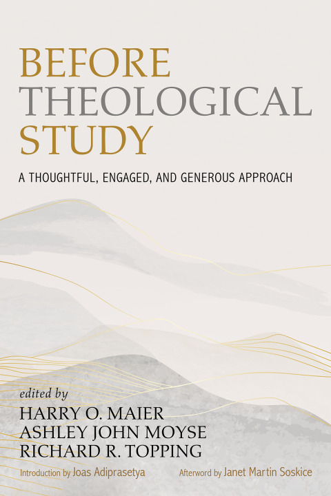 Cover image for book Before Theological Study