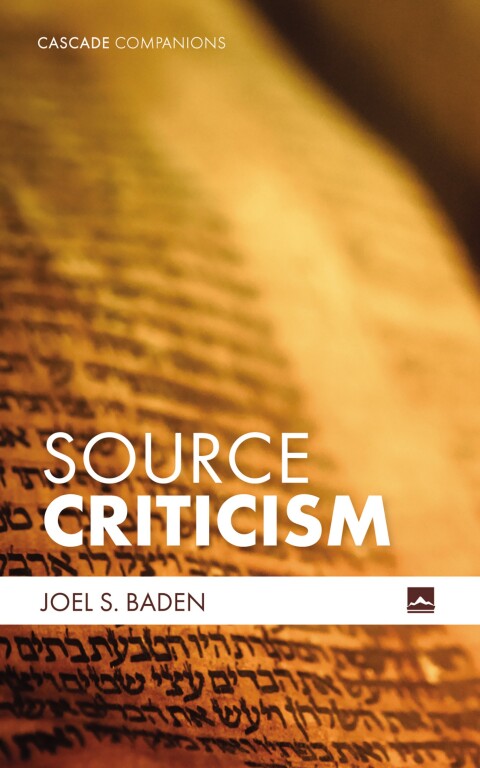 Cover image for book Source Criticism
