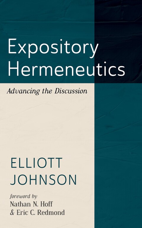 Cover image for book Expository Hermeneutics
