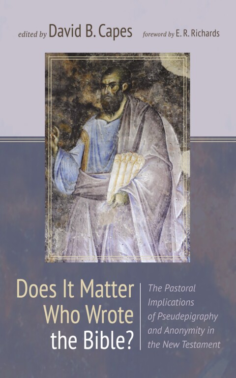 Cover image for book Does It Matter Who Wrote the Bible?