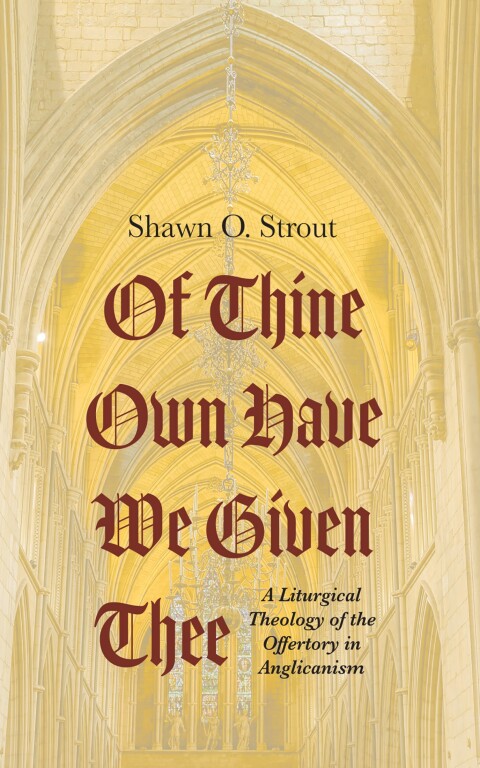 Cover image for book Of Thine Own Have We Given Thee