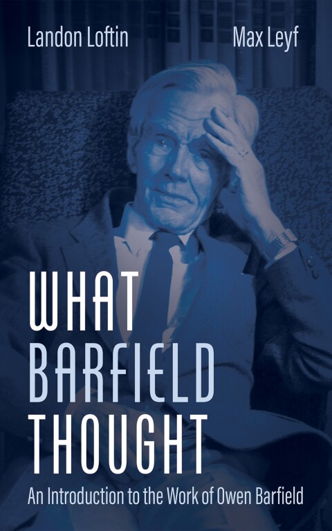 Cover image for book What Barfield Thought