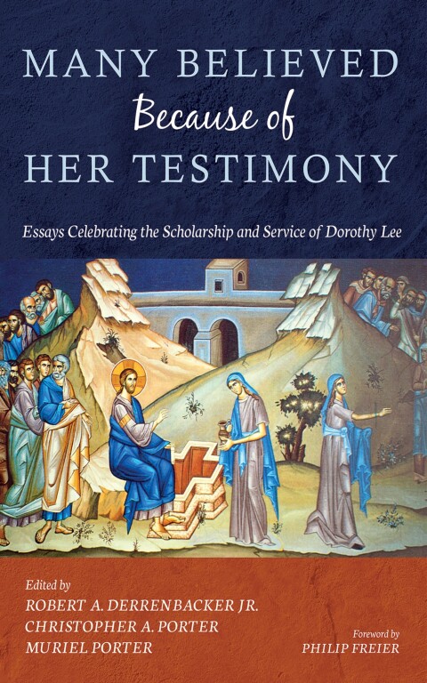 Cover image for book Many Believed Because of Her Testimony