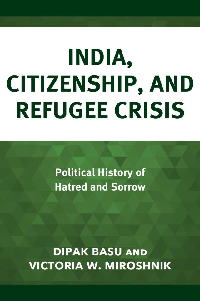 India, Citizenship, and Refugee Crisis