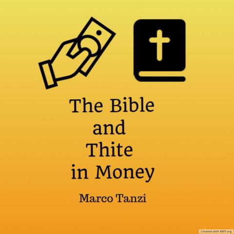 The bible and thite in money 