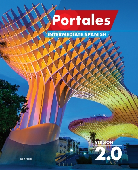 Cover image for book Portales 2.0 Intermediate Code(vText) + MCT(5M)