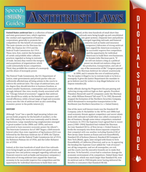 Cover image for book Antitrust Laws