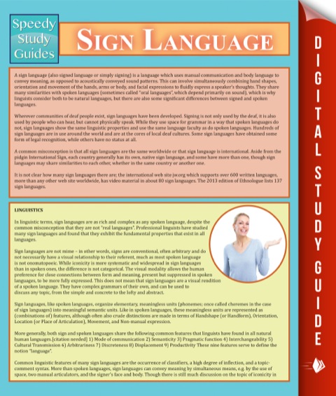Cover image for book Sign Language
