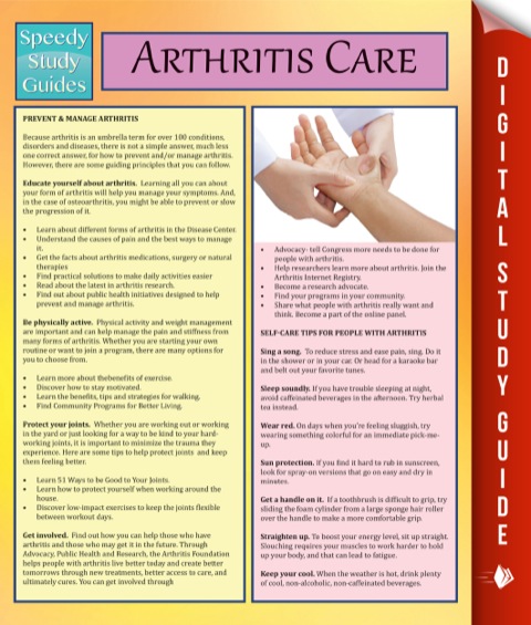 Cover image for book Arthritis Care