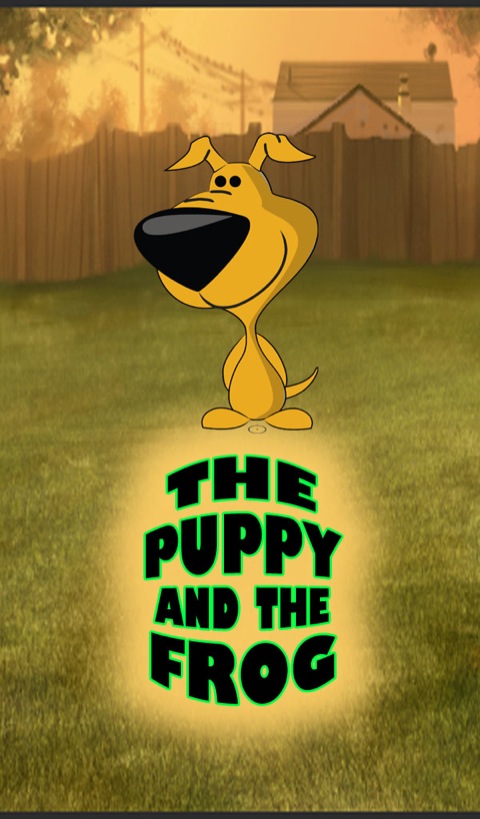 Cover image for book The Puppy and the Frog