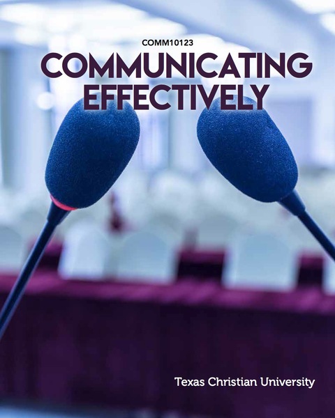 Cover image for book COMM 10123: Communicating Effectively