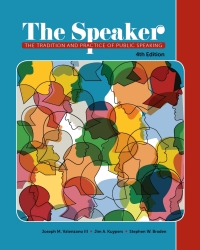 Cover image: The Speaker: The Tradition and Practice of Public Speaking 4th edition 9781680368642