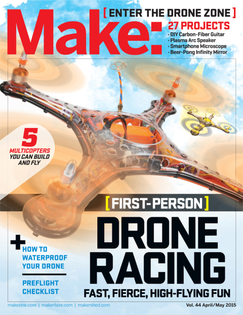 Cover image for book Make: Volume 44