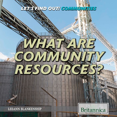 Cover image for book What Are Community Resources?