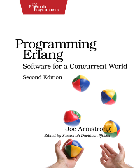 Cover image for book Programming Erlang