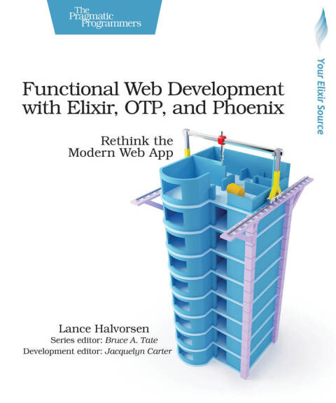 Cover image for book Functional Web Development with Elixir, OTP, and Phoenix