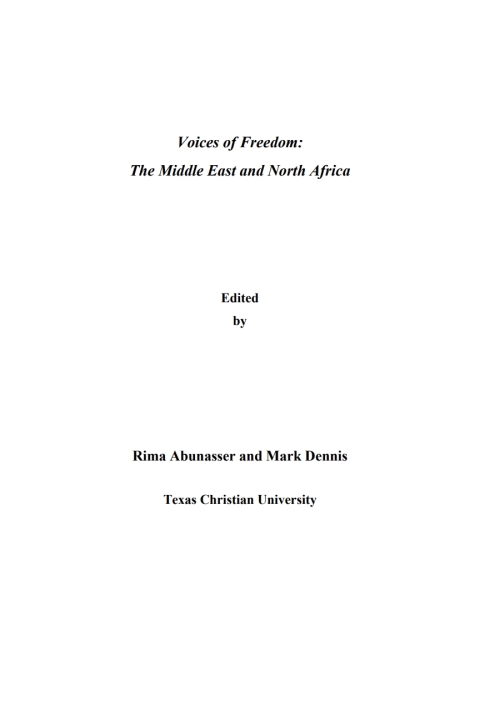 Cover image for book Voices of Freedom