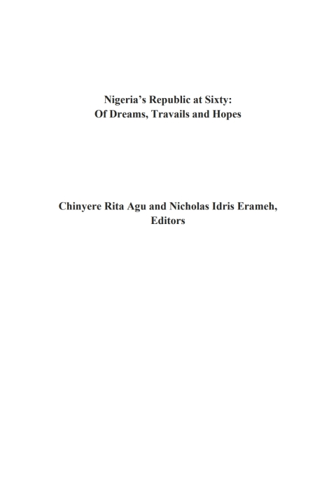 Cover image for book Nigeria’s Republic at Sixty