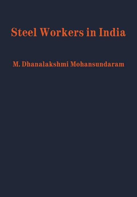Cover image for book Steel Workers in India
